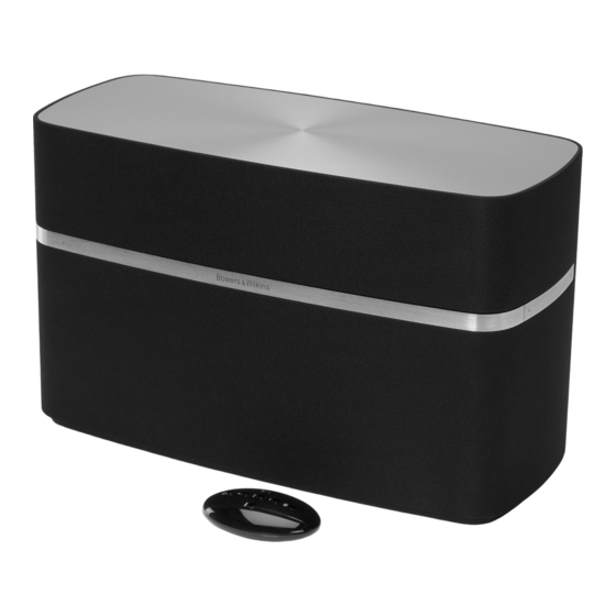 Bowers & Wilkins A5 Quick Start