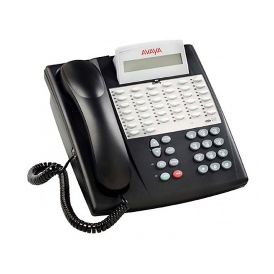Avaya ETR 6 User Manual