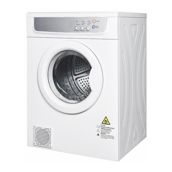 Midea 361170 7kg Vented Dryer Manuals