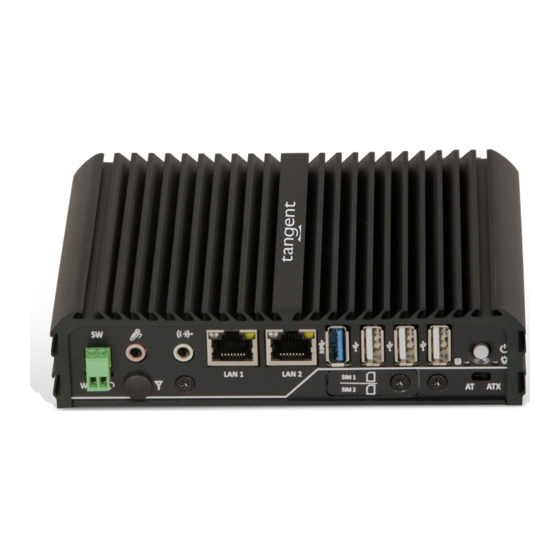 Tangent Rugged Mini E1 Manuals