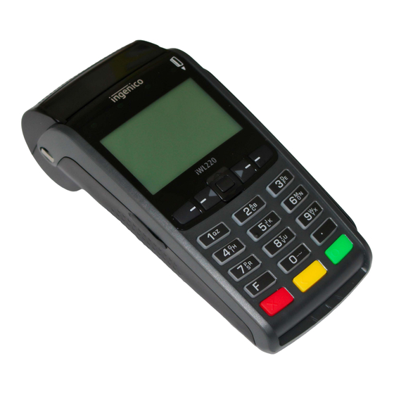 Ingenico iWL Series Manual