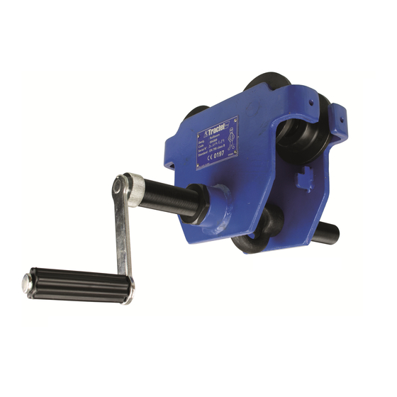 Tractel rollbeam EN 795 -B Manuals