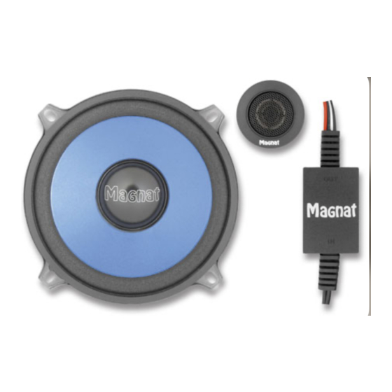 Magnat Audio PROFECTION 216 Owners Manual And Warranty Document