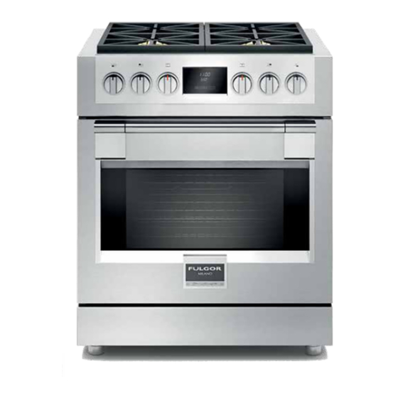 Fulgor Milano Sofia F6PDF486GS1 Use & Care Manual