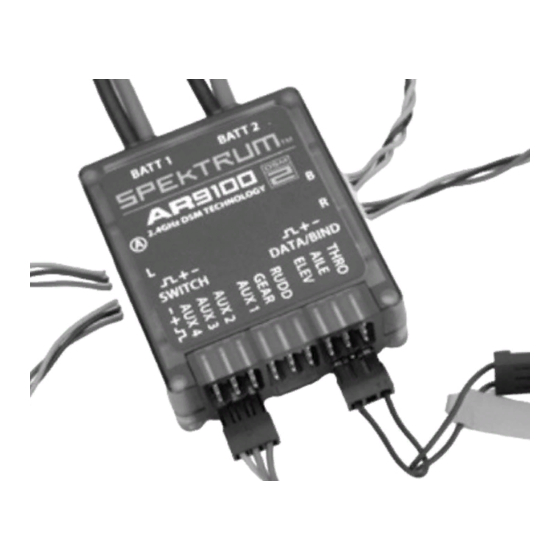 Spektrum PowerSafe AR9100 User Manual