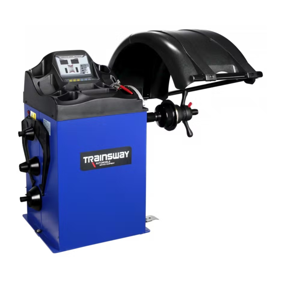 User Manuals: Trainsway ZH825B Wheel Balancing Machine