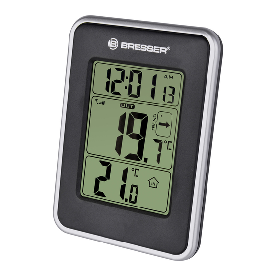 Bresser 7000004 Alarm Clock Manuals