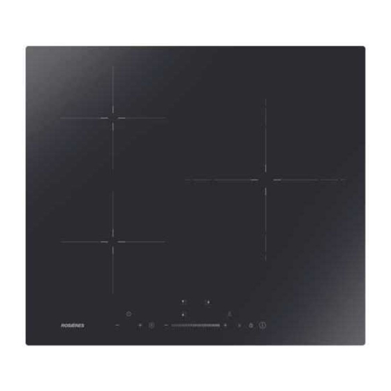 ROSIERES RIS633SCTT Induction Hob Manuals