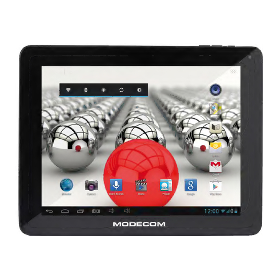 Modecom Freetab 8001 IPS x2 3G Manuals