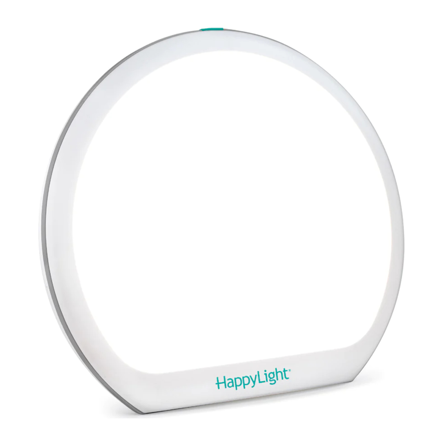 VeriLux HappyLight Alba VT52 - Light Therapy Lamp Manual