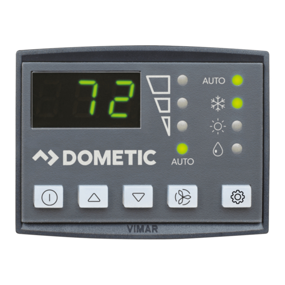 Dometic Marine Air Digital Elite Short Installation And Operation Manual