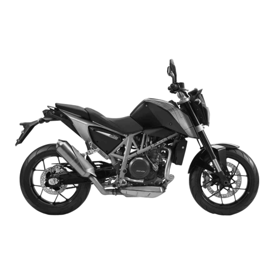 KTM 690 DUKE EU Owner's Manual