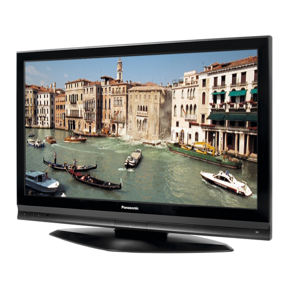 Panasonic Viera TH-50PX70B Operating Instructions Manual