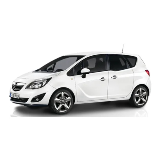 Opel Meriva Brochure & Specs