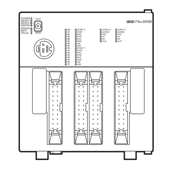 MITSUBISHI ELECTRIC FX2N-20GM USER MANUAL Pdf Download | ManualsLib