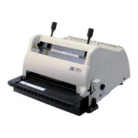 JBI PUNCH-BIND Operating Manual