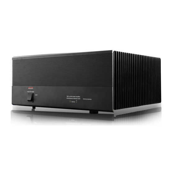 Adcom GFA-565 Owner's Manual