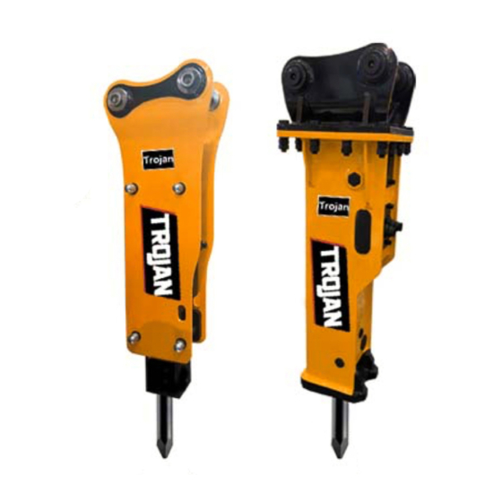 User Manuals: Trojan TH Series Hydraulic Hammer