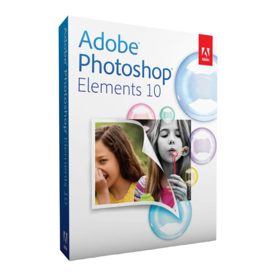 Adobe 65045315 - Photoshop Elements - PC Manuals
