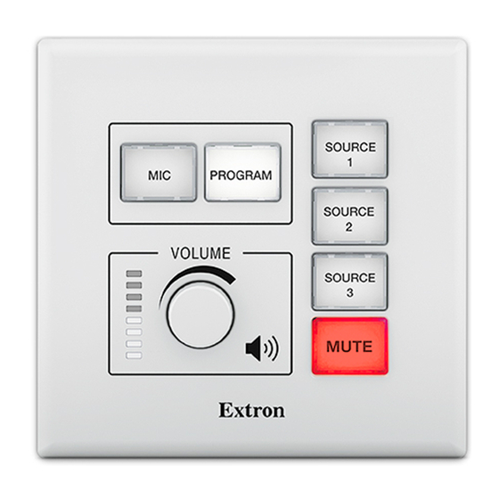 Extron electronics ACP 100 Setup Manual
