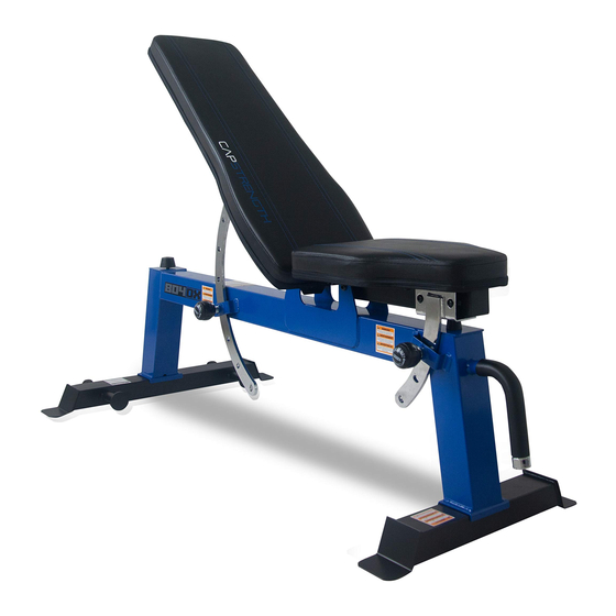 Cap Strength FM-CS804DX Owner's Manual