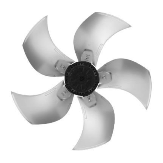 User Manuals: ebm-papst A8D800-AN01-01 AC Axial Fan