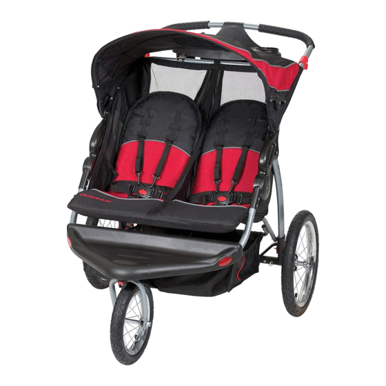 BABYTREND Expedition Double Jogger Instruction Manual
