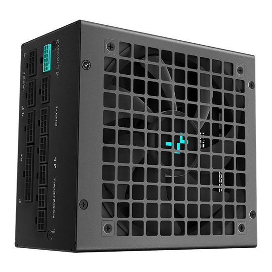 Deepcool PX1000G Manual