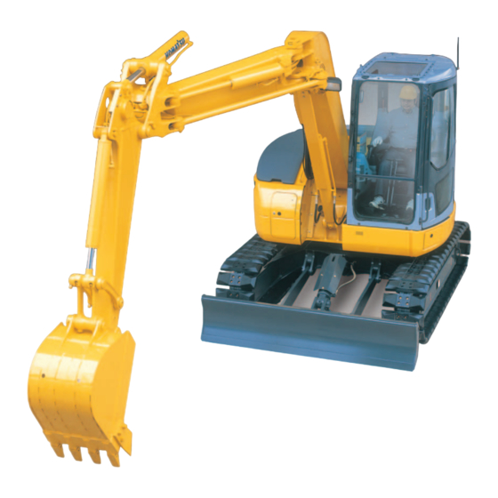 Komatsu PC78UU-6 Shop Manual