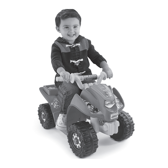 Mattel Fisher-Price Power Wheels FRY56 Owner's Manual