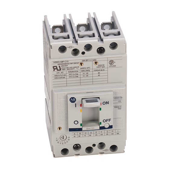 Rockwell Automation Allen-Bradley 140G-G Installation