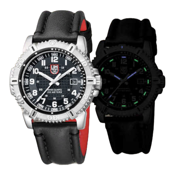 LUMINOX MODERN MARINER 6250 SERIES SPECIFICATION SHEET Pdf Download ManualsLib