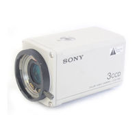 Sony DXC-930P Operating Instructions Manual