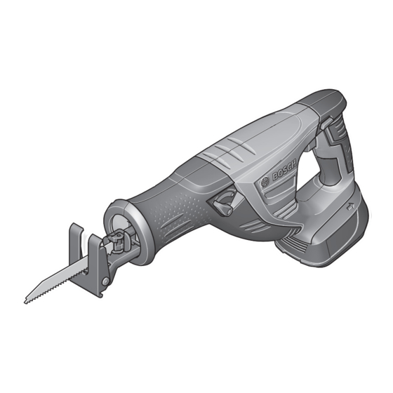 Bosch PSA 18 LI Original Instructions Manual