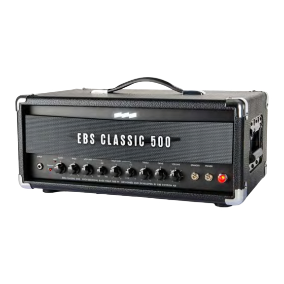 EBS Classic 500 User Manual
