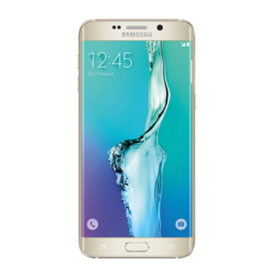 Samsung galaxy s6 edge + User Manual