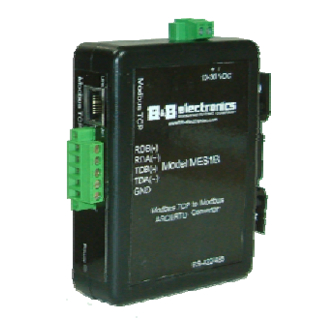 B&B Electronics MES1A/MES1B Quick Start Manual