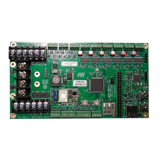 STMicroelectronics STEVAL-3DP001V1 Schematic Diagrams