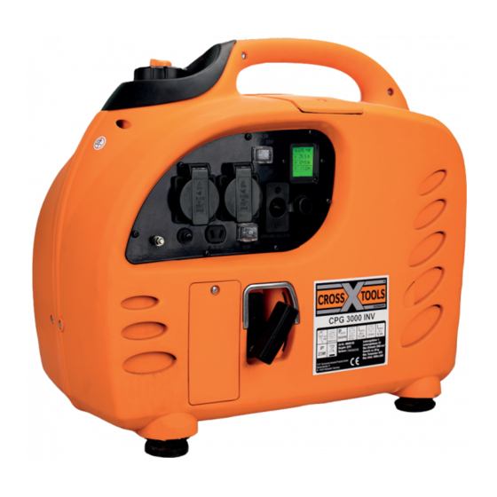 Cross Tools CPG 3000 INV Operating	 Instruction