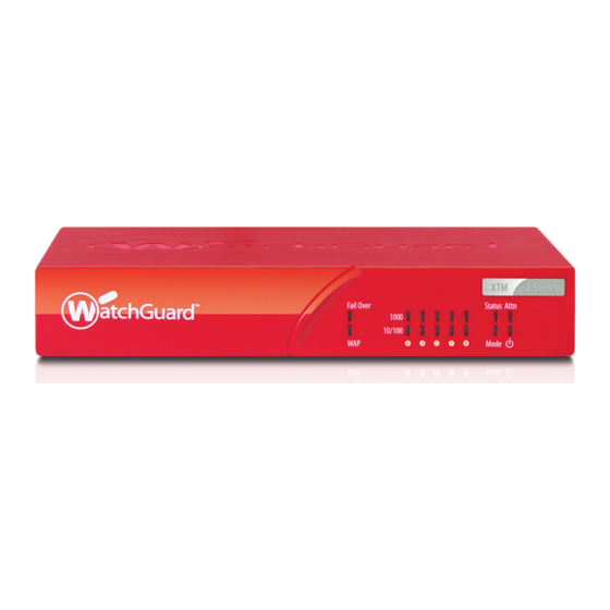WATCHGUARD XTM 2 SERIES HARDWARE MANUAL Pdf Download ManualsLib