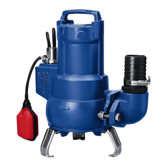 KSB Ama-Porter Operating Instructions Manual