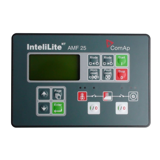 Grupel COMAP INTELITE NT AMF 25 Basic User Manual
