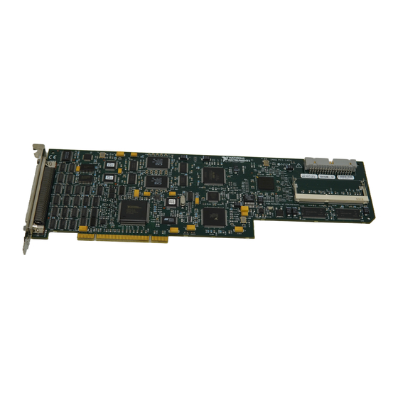 National Instruments PCI-1424 Getting Started