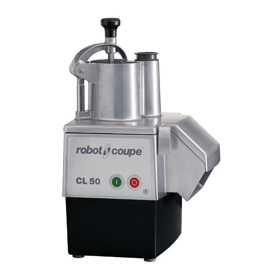 Robot Coupe CL 50 Manual