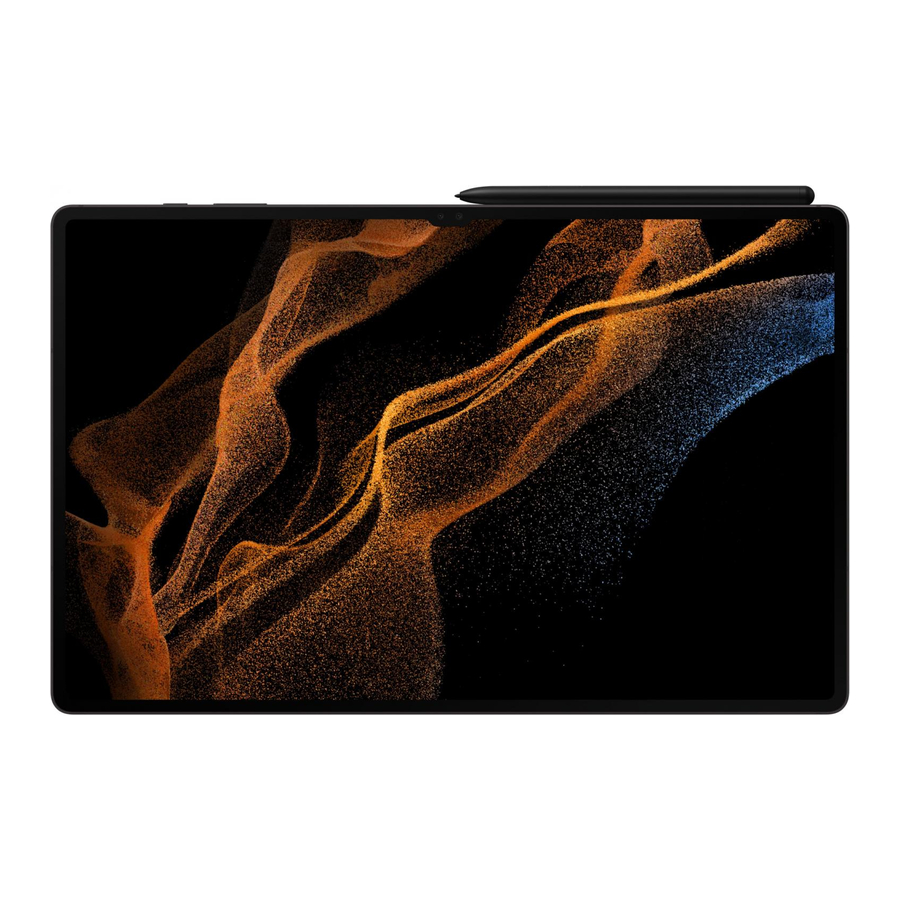 Samsung Galaxy Tab S8 Ultra - Tablet Quick Start Guide