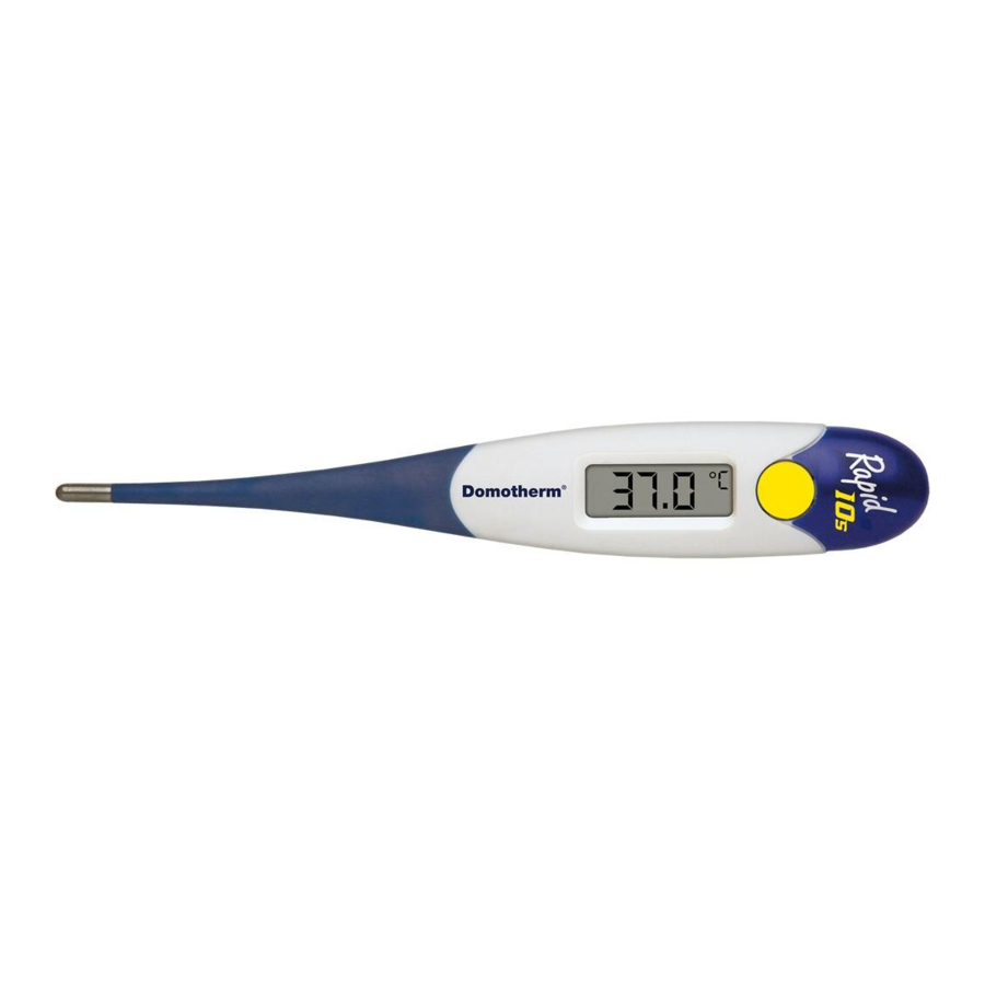 uebe Domotherm Rapid 10S Manual