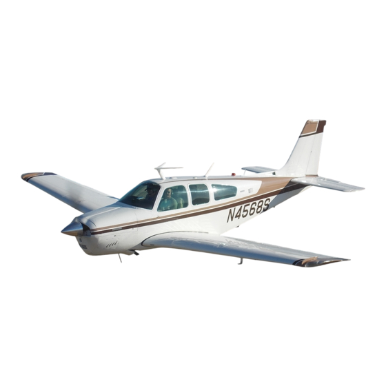Beechcraft Bonanza F33A Manuals