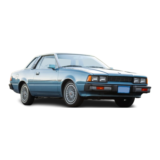 Datsun 1980 200SX Service Manual