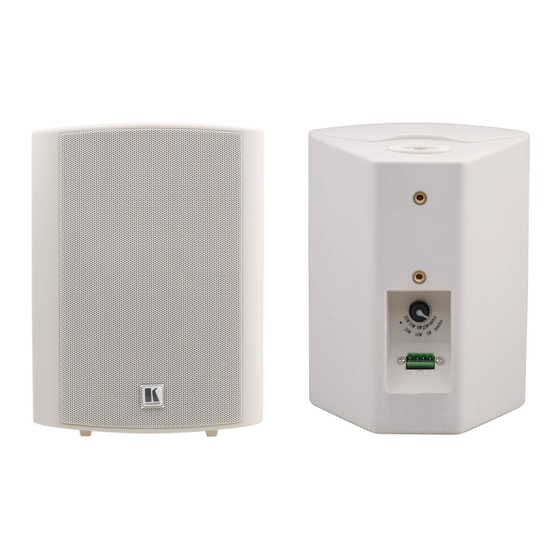 User Manuals: Kramer Galil 5-O SPK-W511T Wall Speakers