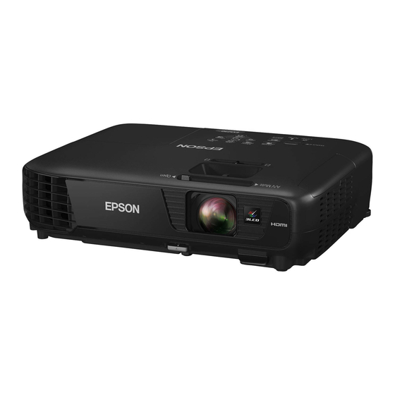 Epson EX5240 Quick Setup